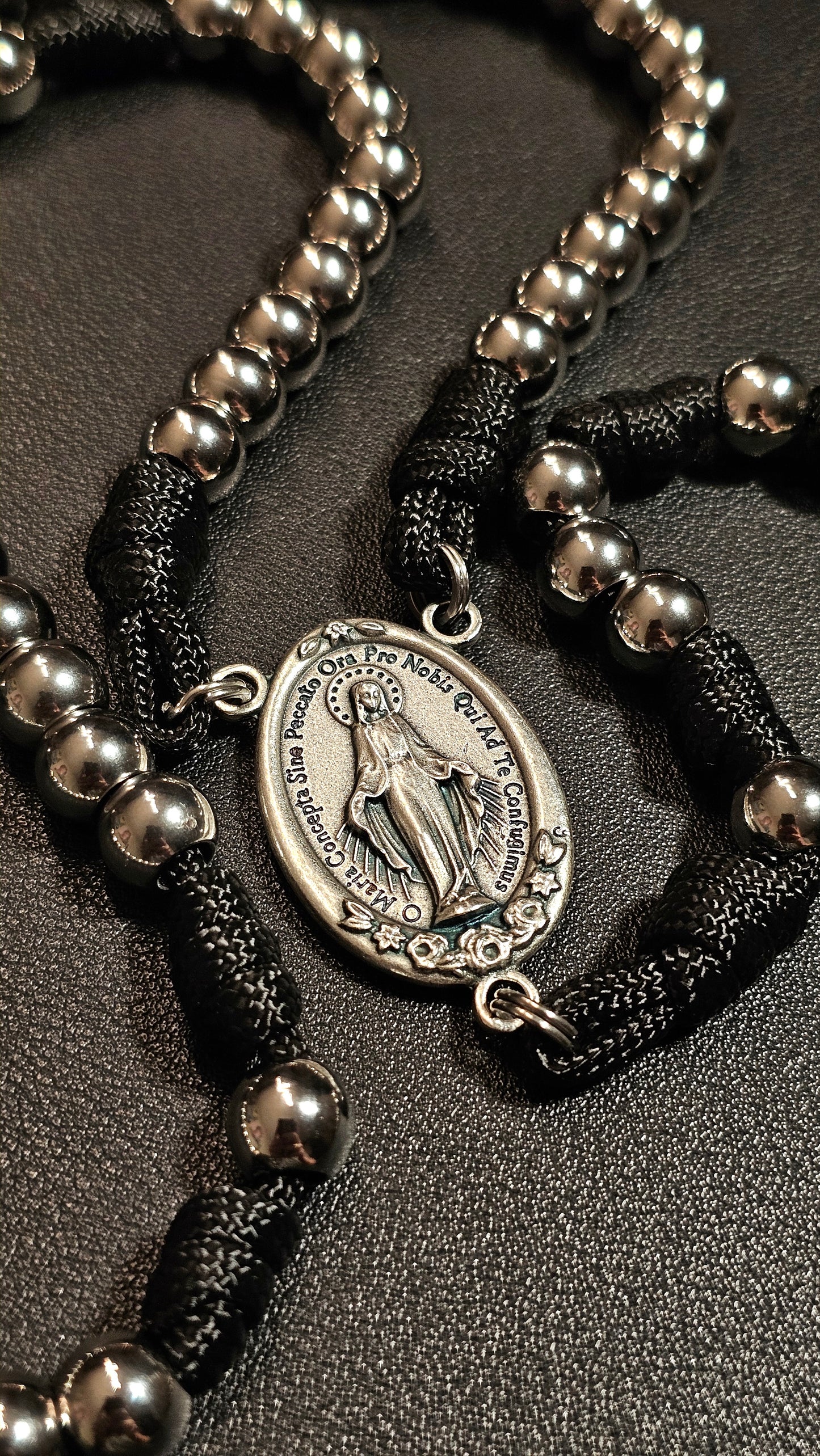 The Strength Rosary – Large Medal & Crucifix