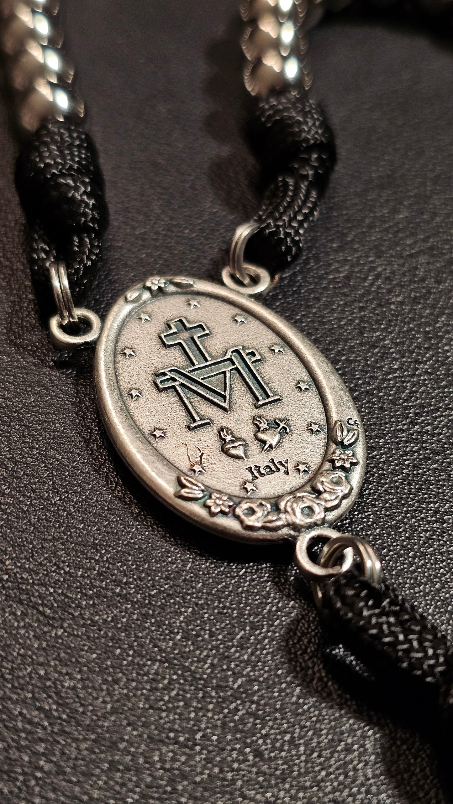 The Strength Rosary – Large Medal & Crucifix
