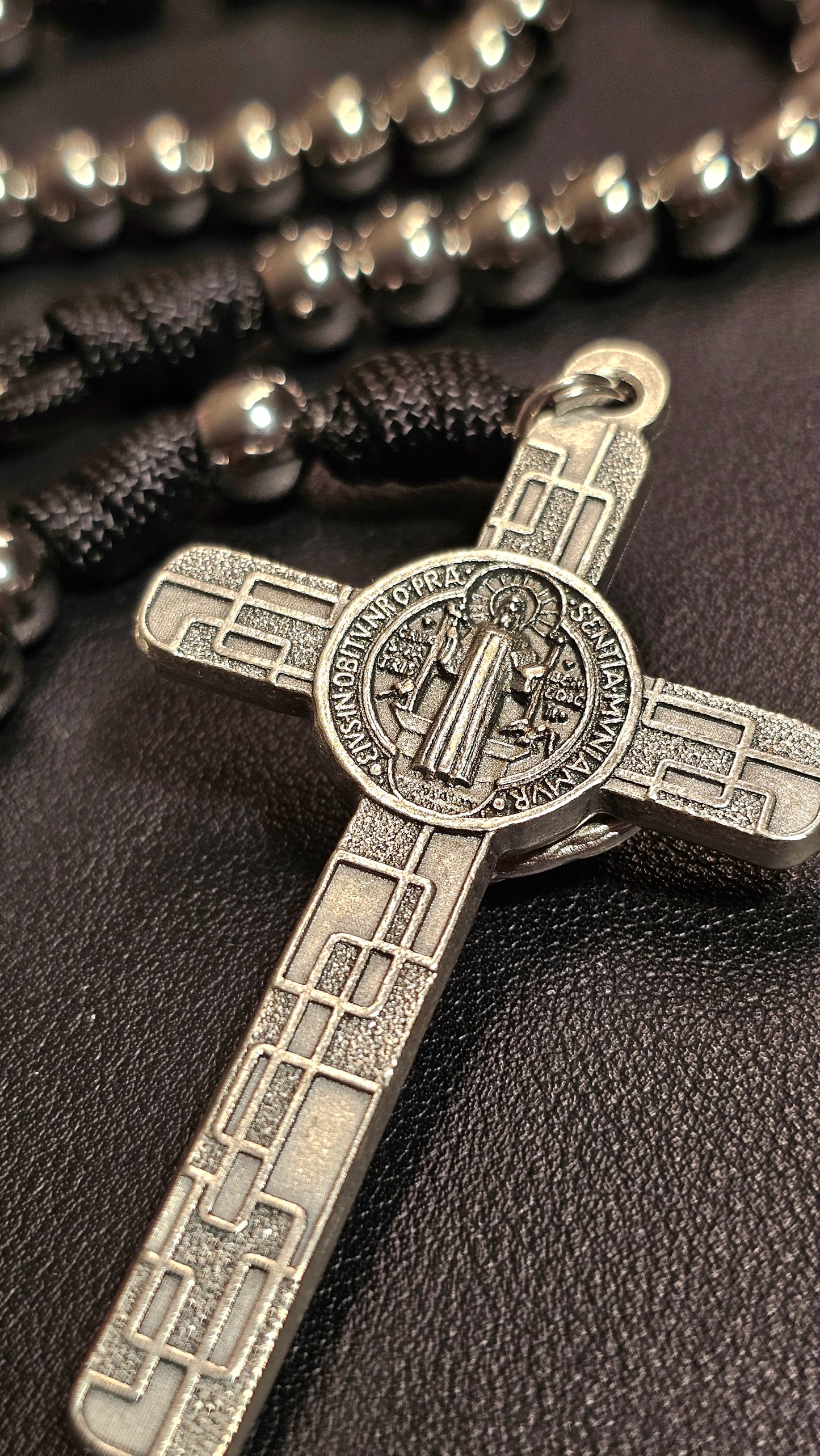 The Strength Rosary – Large Medal & Crucifix