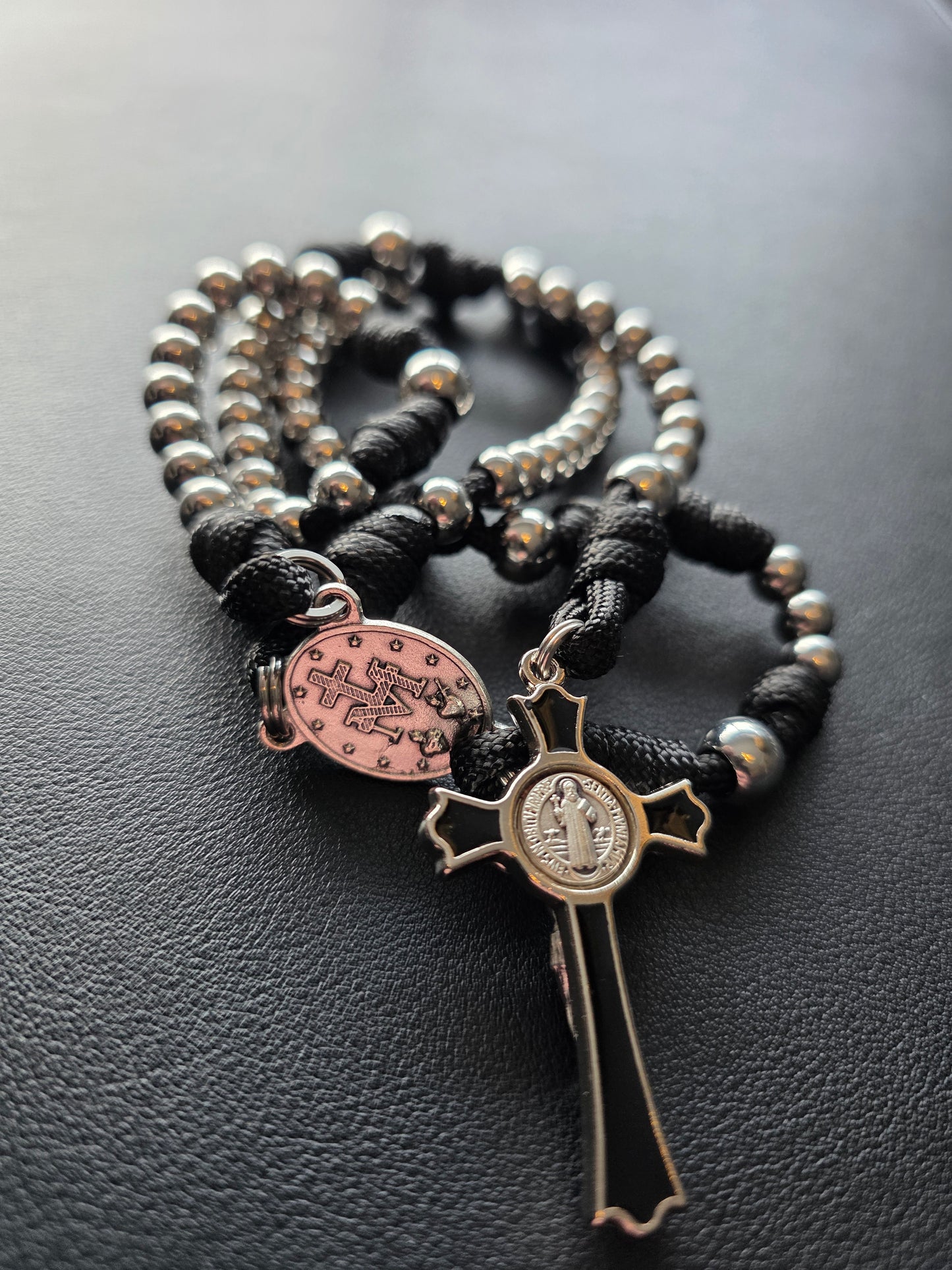 The Sentinel Argent Rosary